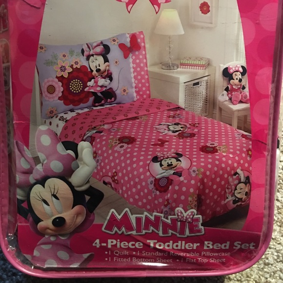Bedding Minnie Mouse Toddler Bed Set Poshmark